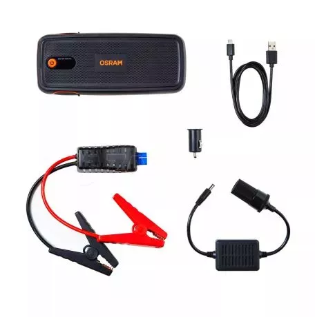 Osram ΕΚΚΙΝΗΤΗΣ ΜΠΑΤΑΡΙΑΣ/POWER BANK/ΦΑΚΟΣ/2xUSB (8000cc ΒΕΝΖΙΝΗ/4000cc DIESEL) 12V 16800mAh 700g OSRAM - 1 ΤΕΜ. L.OBSL400/OA 