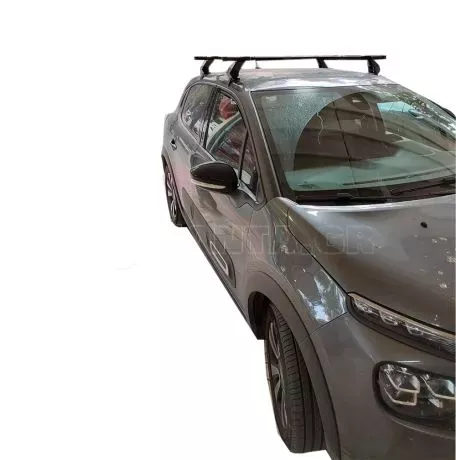 Hermes Kit Μπάρες οροφής σιδήρου HERMES - Πόδια για Citroen C3 Aircross 2017-2024 - 2 τεμάχια ΜΠ.CC3.26 