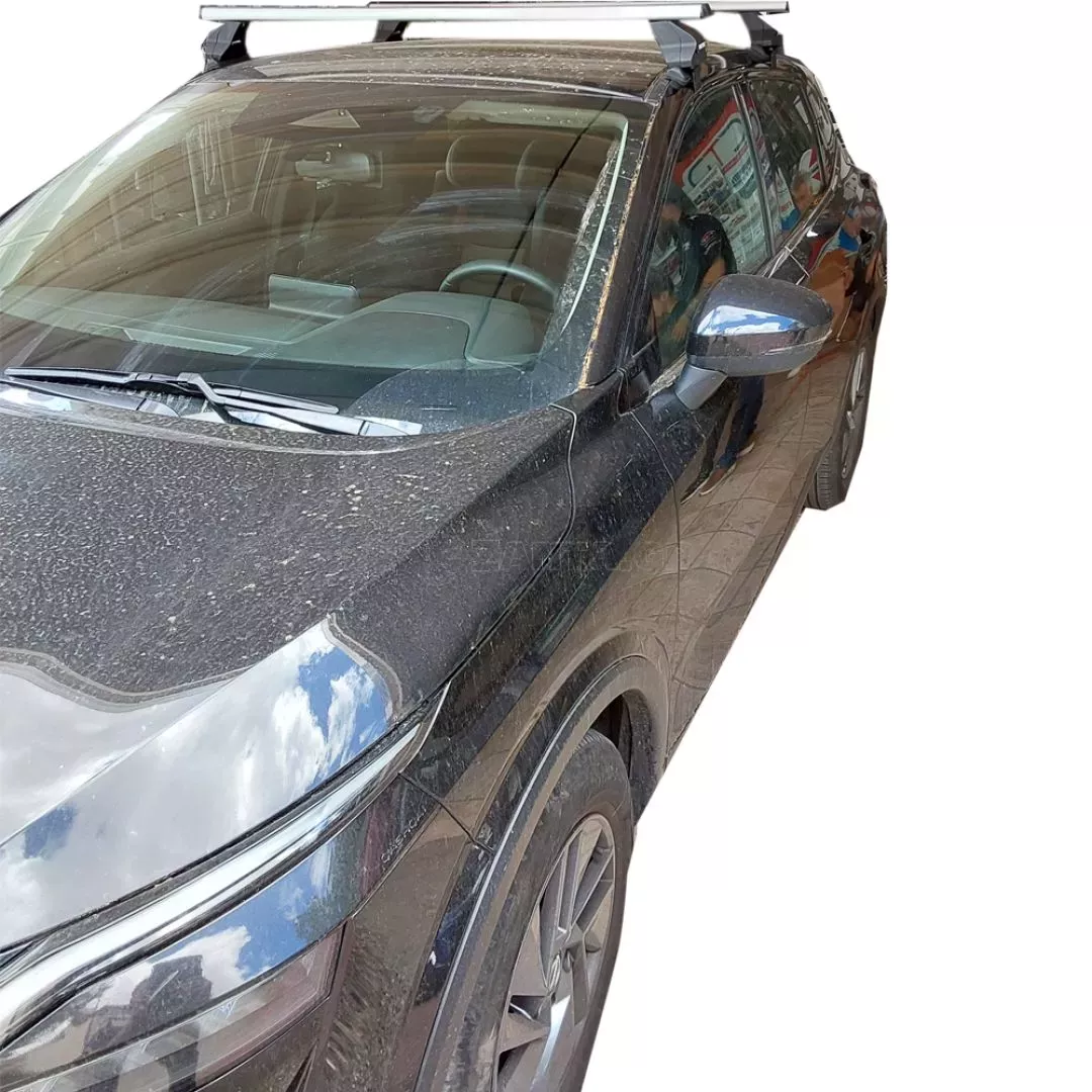 MENABO Kit Μπάρες - Πόδια MENABO Omega αλουμινίου για Nissan Qashqai 2021+ - 2 τεμάχια ΜΠ.NQASHQAI.30
