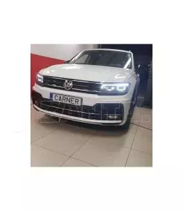 Μπροστινά Φανάρια Set Για Vw Tiguan II mk2 16+ DRL Led Matrix & Led Signal Dynamic R-Line Look H7/H7 Με Μοτέρ Carner 