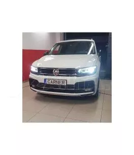 Μπροστινά Φανάρια Set Για Vw Tiguan II mk2 16+ DRL Led Matrix & Led Signal Dynamic R-Line Look H7/H7 Με Μοτέρ Carner 