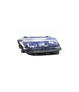 Μπροστινά Φανάρια Set Για Vw Tiguan II mk2 16+ DRL Led Matrix & Led Signal Dynamic R-Line Look H7/H7 Με Μοτέρ Carner 