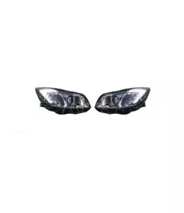 Μπροστινά Φανάρια Set Για Opel Insignia 08-12 TRU DRL Μαύρα H7 Carner 