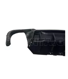 Diffuser πίσω προφυλακτήρα για BMW F10 - M-Perfomace design διπλό για διπλές εξατμίσεις 
