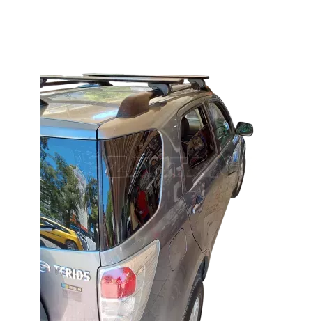 Nordrive Kit Μπάρες - Πόδια NORDRIVE Silenzio αλουμινίου μαύρη για Daihatsu Terios 2006-2013 - 2 τεμάχια ΜΠ.DTERIOS.09 