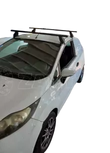 MENABO Kit Μπάρες - Πόδια MENABO σιδήρου μαύρη για Ford Fiesta Van 2008-2017 - 2 τεμάχια ΜΠ.FFIESTA.38 