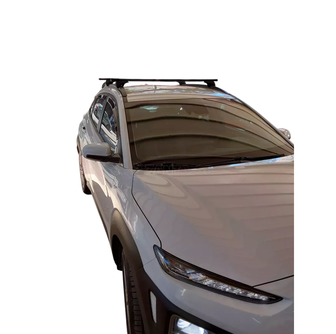 Nordrive Kit Μπάρες - Πόδια NORDRIVE Helio αλουμινίου μαύρη για Hyundai Kona 2017-2023 - 2 τεμάχια ΜΠ.HKONA.09