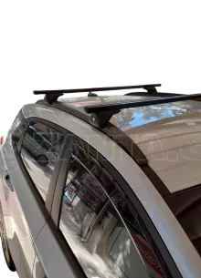 Nordrive Kit Μπάρες - Πόδια NORDRIVE Helio αλουμινίου μαύρη για Hyundai Kona 2017-2023 - 2 τεμάχια ΜΠ.HKONA.09 