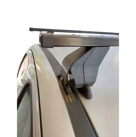 MENABO Kit Μπάρες - Πόδια MENABO αλουμινίου OMEGA MEDIUM για Opel Corsa C 2000-2006 - 2 τεμάχια ΜΠ.OCORSAC.17 