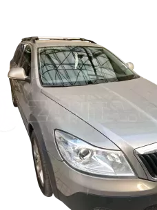 Whispbar Kit Μπάρες - Πόδια Yakima αλουμινίου μαύρη Rail Bar Standard για Skoda Octavia 5 SW 2005-2013 - 2 τεμάχια ΜΠ.SOCTAVIA5.13 