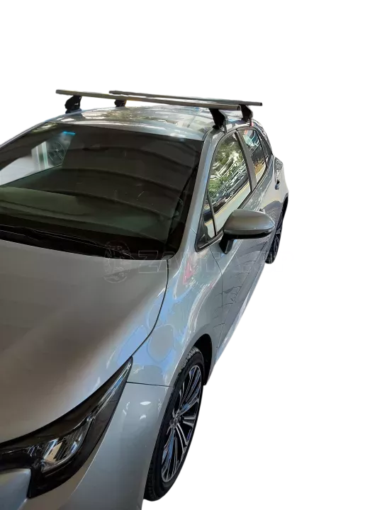 MENABO Kit Μπάρες - Πόδια ΜΕΝΑΒΟ αλουμινίου OMEGA για Toyota Corolla 2018+ - 2 τεμάχια ΜΠ.TCOROLLA.32