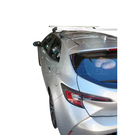 MENABO Kit Μπάρες - Πόδια ΜΕΝΑΒΟ αλουμινίου OMEGA για Toyota Corolla 2018+ - 2 τεμάχια ΜΠ.TCOROLLA.32 