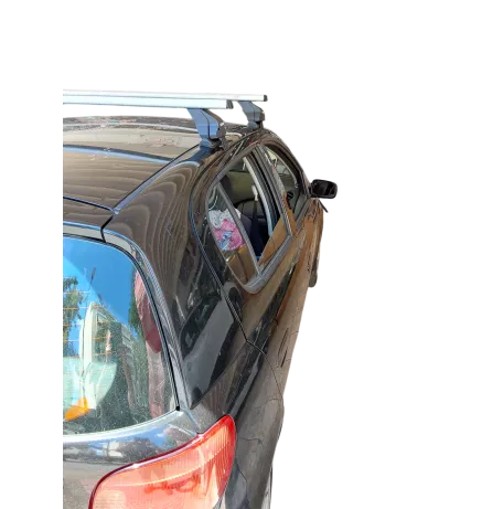 MENABO Kit Μπάρες - Πόδια ΜΕΝΑΒΟ αλουμινίου OMEGA για Toyota Yaris 1999-2005 - 2 τεμάχια ΜΠ.TYARIS.38 