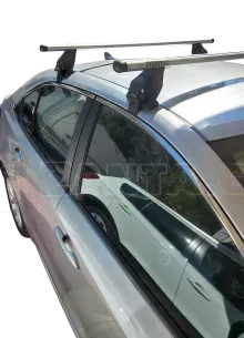 MENABO Kit Μπάρες - Πόδια ΜΕΝΑΒΟ αλουμινίου TEMA για Toyota Corolla 2019-2022 - 2 τεμάχια ΜΠ.TCOROLLA.33 