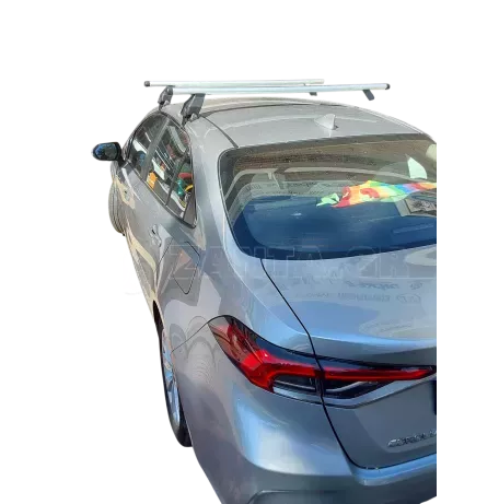 MENABO Kit Μπάρες - Πόδια ΜΕΝΑΒΟ αλουμινίου TEMA για Toyota Corolla 2019-2022 - 2 τεμάχια ΜΠ.TCOROLLA.33 
