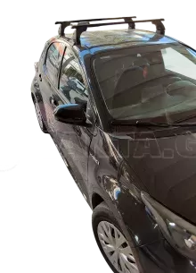 Nordrive Kit Μπάρες - Πόδια NORDRIVE σιδήρου QUADRA για Toyota Yaris 2020-2023 - 2 τεμάχια ΜΠ.TYARIS.39 