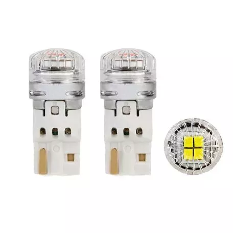 Λάμπες Led T10 12-30Volt 90Lm 4 Led Λευκό Φως Canbus 14680 2 Τεμάχια 