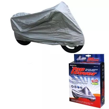 Κουκούλα Μηχανής Top Cover Silver X-Large 246x105x127cm 