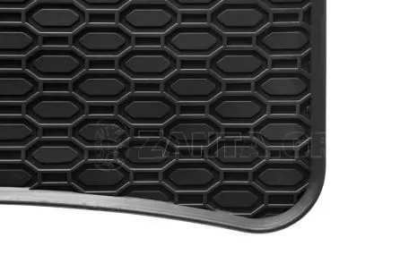 Λαστιχένια Πατάκια Geyer & Hosaja Για VW Up, Skoda Citigo, Seat MII 2011+  4 Τεμάχια Μαύρο 814/4C 
