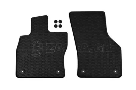 Λαστιχένια Πατάκια Geyer & Hosaja Για Audi A3 8V 2012-2020 / Skoda Octavia III 2013-2019 / Octavia IV 2020+ / VW Passat B8 2014+ / Golf Sportvan 2013-2020 / Cupra Formentor 2020+ 2 