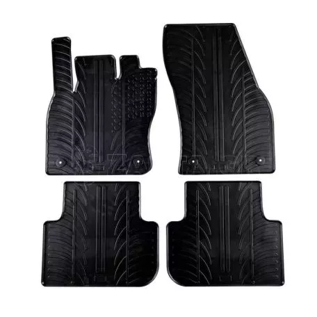 Πατάκια Αυτοκινήτου Gledring 0646 VW Tiguan 2016- Μαύρο 4 Τεμάχια 