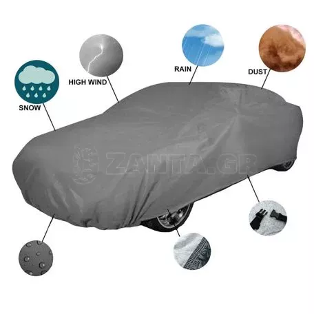 Κουκούλα Αυτοκινήτου Feral "Premium" Jeep / SUV Medium 440x185x145cm 