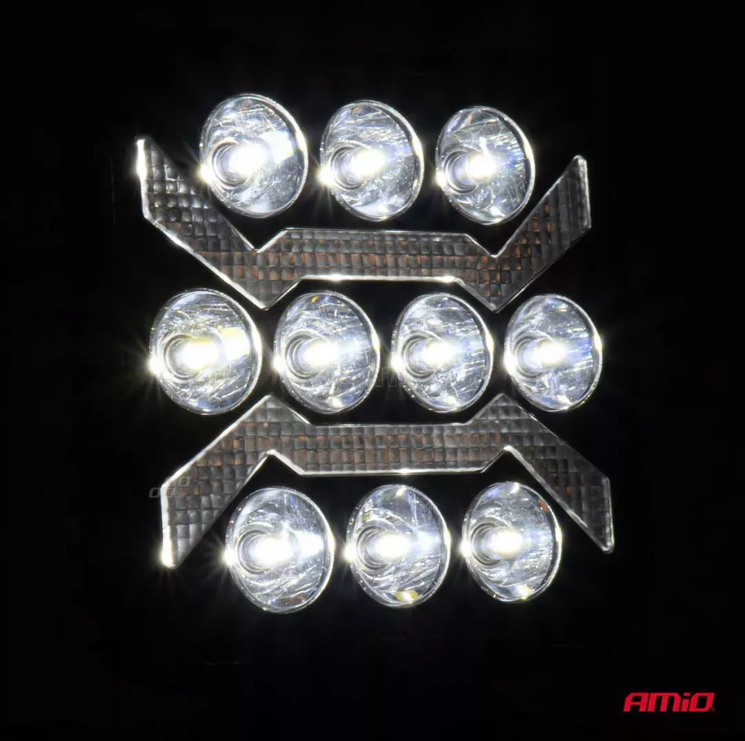 AMIO ΠΡΟΒΟΛΕΑΣ ΕΡΓΑΣΙΑΣ ΤΕΤΡΑΓΩΝΟΣ LED 54W 9-36V 10.000lm 6.500K 110x110x38mm AWL68 AMIO - 1 ΤΕΜ. 04209/AM