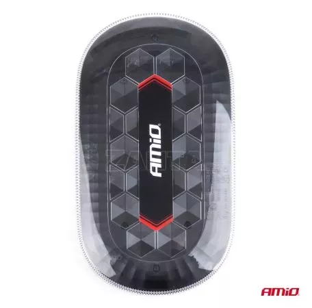 AMIO ΦΑΡΟΣ/ΣΤΡΟΜΠΟ ΜΠΑΡΑ R65 R10 12/24V 26W LED ΠΟΡΤΟΚΑΛΙ 10 ΧΡΗΣΕΩΝ ΜΕ ΜΑΓΝΗΤΙΚΗ ΒΑΣΗ 326x186x63mm ΑΜΙΟ - 1 ΤΕΜ. 04369/AM 