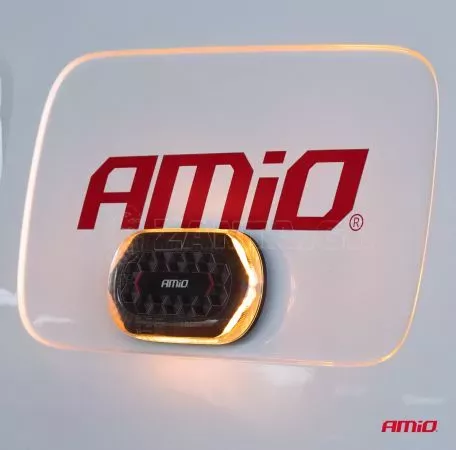 AMIO ΦΑΡΟΣ/ΣΤΡΟΜΠΟ ΜΠΑΡΑ R65 R10 12/24V 26W LED ΠΟΡΤΟΚΑΛΙ 10 ΧΡΗΣΕΩΝ ΜΕ ΜΑΓΝΗΤΙΚΗ ΒΑΣΗ 326x186x63mm ΑΜΙΟ - 1 ΤΕΜ. 04369/AM 