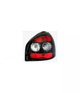 Πίσω φανάρια για Audi A3 (1996-2003 -μαύρο - σετ 2τμχ. 