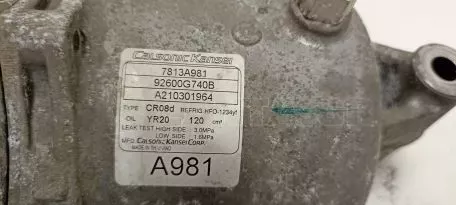 Συμπιεστής Κλιματισμού από Mitsubishi Space Star - 92600G740B 