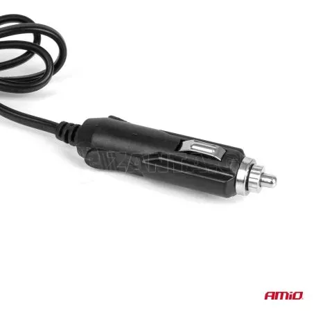 AMIO ΑΝΤΑΠΤΟΡΑΣ ΑΝΑΠΤΗΡΑ 12/24V 120W ΜΑΥΡΟΣ/3 ΘΕΣΕΙΣ/ΚΑΛΩΔΙΟ 80cm AMIO - 1 Τεμ. 04359/AM 