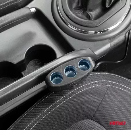 AMIO ΑΝΤΑΠΤΟΡΑΣ ΑΝΑΠΤΗΡΑ 12/24V 100W ΜΑΥΡΟΣ/3 ΘΕΣΕΙΣ/2xUSB-A /ΚΟΥΜΠΙ ON-OFF/ΚΑΛΩΔΙΟ 70cm AMIO - 1 Τεμ. 04362/AM 