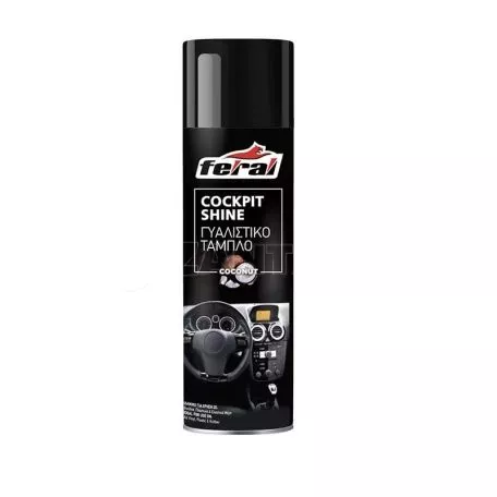 Γυαλιστικό Ταμπλό Με Άρωμα Καρύδα Feral 500ml 