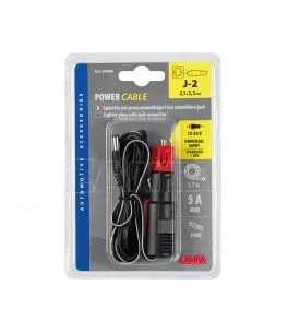 ΦΙΣ ΑΝΑΠΤΗΡΑ ΑΡΣΕΝΙΚΟΣ 12/24V 5A MAX ΜΕ ΚΑΛΩΔΙΟ 170cm ΚΑΙ ΦΙΣ JACK 