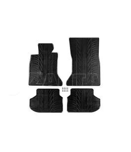 Πατάκια Αυτοκινήτου Gledring 0351 BMW Serie 5 F10 2010-2017 /F11 2013-2017 Μαύρο 4 Τεμάχια 