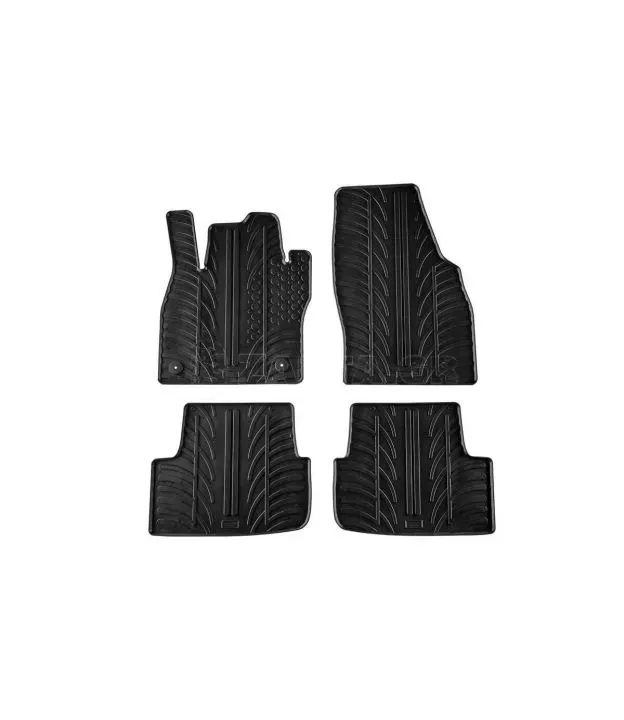 Πατάκια Αυτοκινήτου Gledring 0314 Seat Ibiza KJ 2017- / Seat Arosa 2017- Μαύρο 4 Τεμάχια