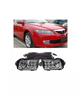 Προβολείς Ομίχλης Για Mazda 6 06-08 Με Led  ΜΖ-155L 2 Τεμάχια 