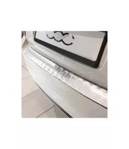 Προστατευτικό Πίσω Προφυλακτήρα Για Fiat 500 3d 15+ Από Ανοξείδωτο Ατσάλι (Steel) 