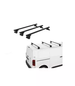 Μπάρες Οροφής Σιδερένιες CRUZ 923-064 Cargo Xpro 2022 SF-130cm Μαύρες 3 Τεμάχια 