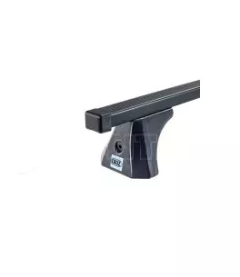 Μπάρες Οροφής Σιδερένιες CRUZ 921-315 Oplus ST-130cm Μαύρες 2 Τεμάχια 