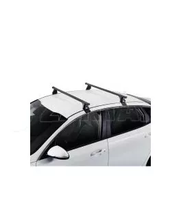 Μπάρες Οροφής Σιδερένιες CRUZ 921-315 Oplus ST-130cm Μαύρες 2 Τεμάχια 