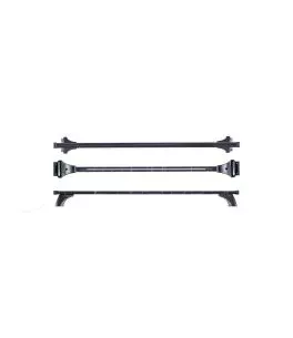 Μπάρες Οροφής Σιδερένιες CRUZ 921-315 Oplus ST-130cm Μαύρες 2 Τεμάχια 