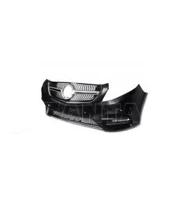 Μάσκα Για Mercedes-Benz V-Class W447 15-19 Diamond Look Ασημί/Χρώμιο 1 Τεμάχιο 