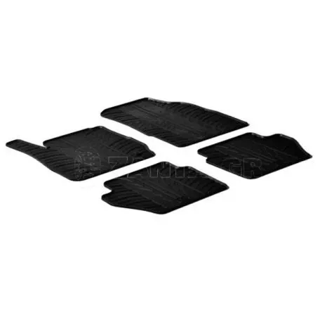 Lampa ΜΑΡΚΕ ΠΑΤΑΚΙΑ ΣΕ ΣΚΑΦΗ ΛΑΣΤΙΧΟ ΓΙΑ FORD FIESTA 03/2011-05/2017 SUMISURA ΣΕ ΜΑΥΡΟ ΧΡΩΜΑ ME ΚΟΥΜΠΩΜΑΤΑ LAMPA - 4 ΤΕΜ. L2440.7 
