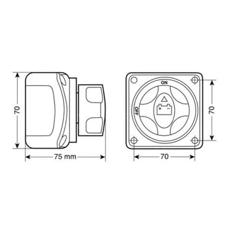 Lampa ΔΙΑΚΟΠΤΗΣ ΜΠΑΤΑΡΙΑΣ L3903.2 
