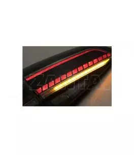 Πισινά Φανάρια Set Για Vw Golf VII 7 & 7.5 11-19 Led Bar Dynamic Facelift 7.5 GTI/R Look Φιμέ VLand 
