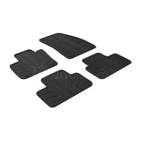 Lampa ΜΑΡΚΕ ΠΑΤΑΚΙΑ ΣΕ ΣΚΑΦΗ ΛΑΣΤΙΧΟ ΓΙΑ FIAT PANDA 02/2012-20/2020 / FIAT PANDA CITY CROSS 10/2014+ SUMISURA ΣΕ ΜΑΥΡΟ ΧΡΩΜΑ ΜΕ 1 ΚΟΥΜΠΩΜΑ LAMPA - 4 ΤΕΜ. L2459.0 
