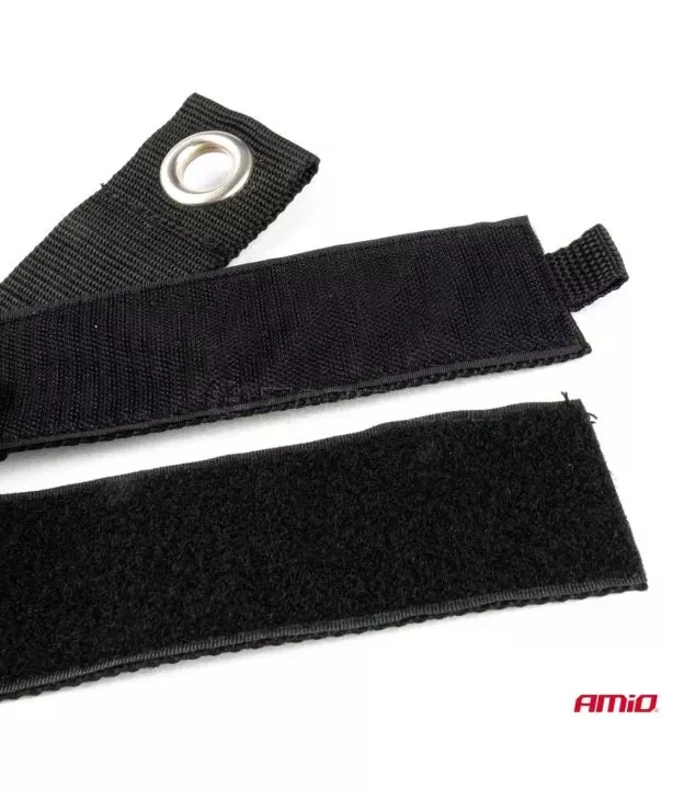 ΙΜΑΝΤΑΣ VELCRO ΓΙΑ ΣΤΗΡΙΞΗ ΠΡΟΙΟΝΤΩΝ ΣΕ ΠΟΡΤ ΜΠΑΓΚΑΖ 63X5cm ΣΕ ΜΑΥΡΟ ΧΡΩΜΑ ΑMiO - 1 TEM.