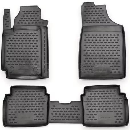 Novline ΜΑΡΚΕ ΠΑΤΑΚΙΑ ΣΕ ΣΚΑΦΗ TPE ΛΑΣΤΙΧΟ ΓΙΑ HYUNDAI i10 2008-2014  ΣΕ ΑΝΘΡΑΚΙ ΣΚΟΥΡΟ ΓΚΡΙ ΧΡΩΜΑ NOVLINE - 4 ΤΕΜ. NLC.20.27.211K/NV 